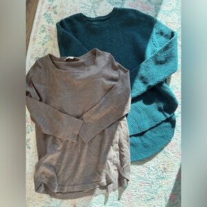 LOFT 2 crewneck sweaters size small & XS